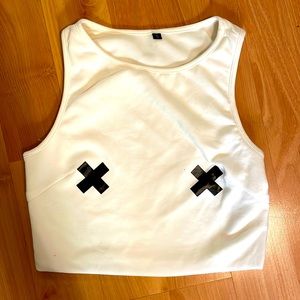 COPY - Creatures of xix crop top NWOT